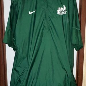 Nike Green 49ers Half-Zip Jacket